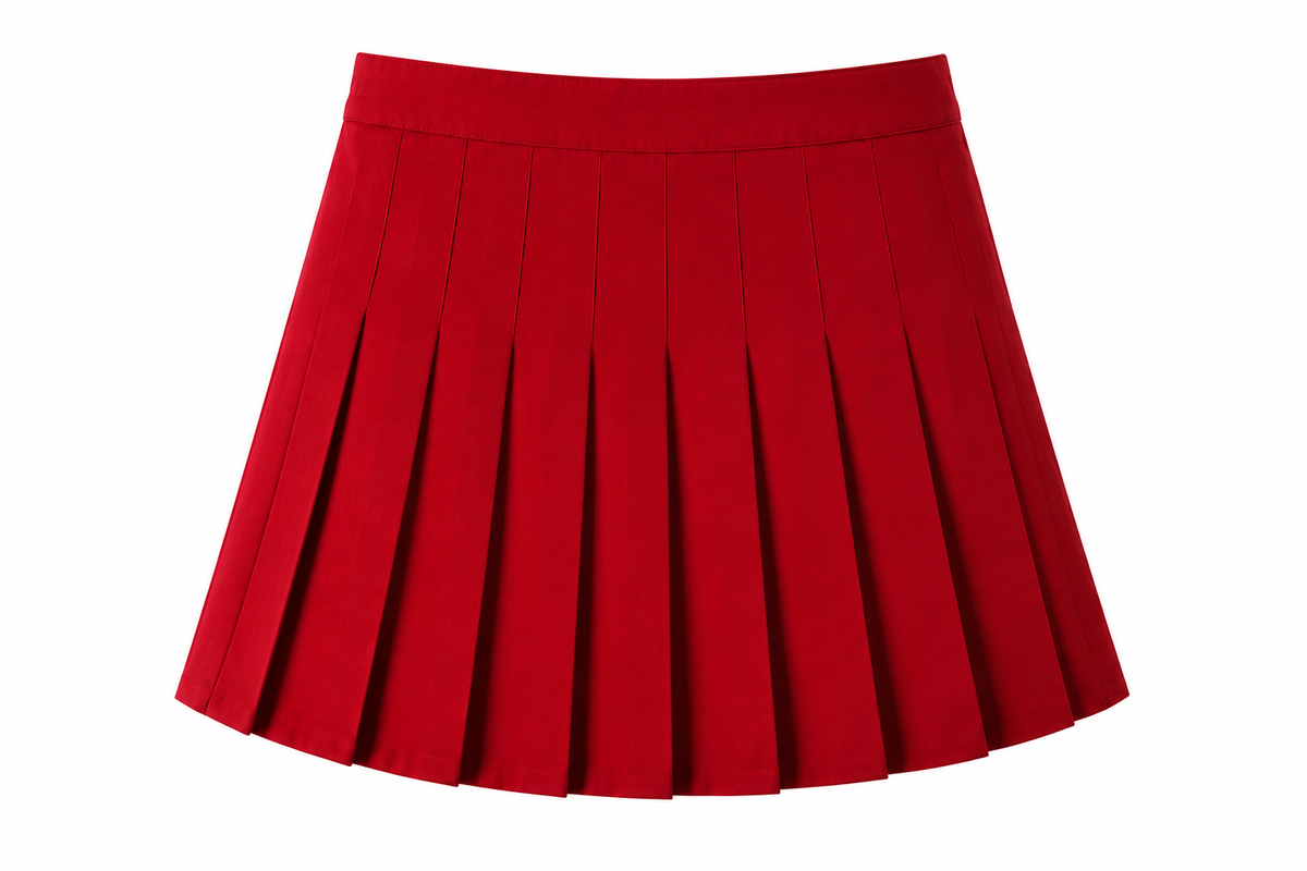 Crimson Spirit Cheer Skirt