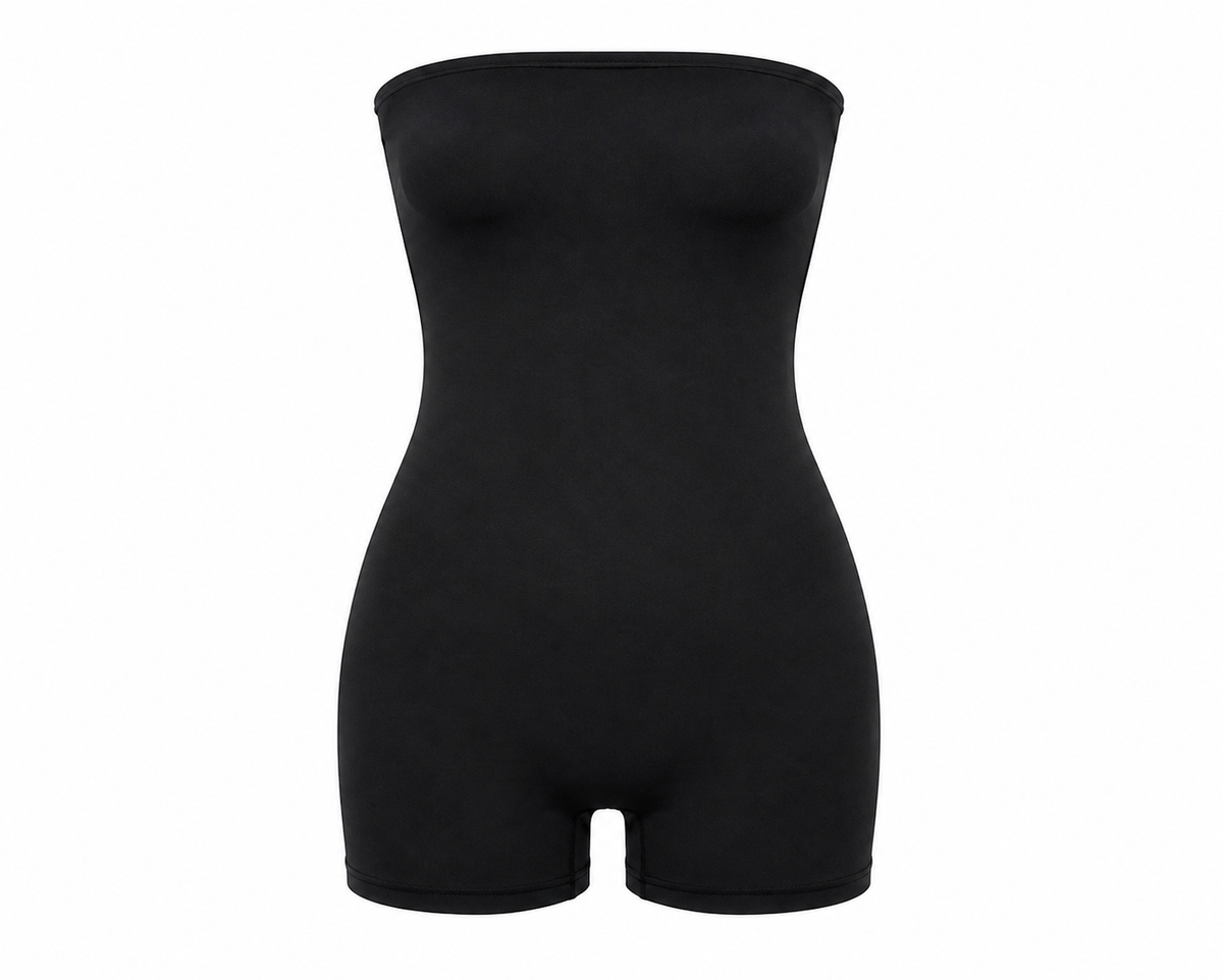 Midnight Strapless Bodycon Romper