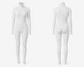 White Turtleneck Luxe Bodysuit