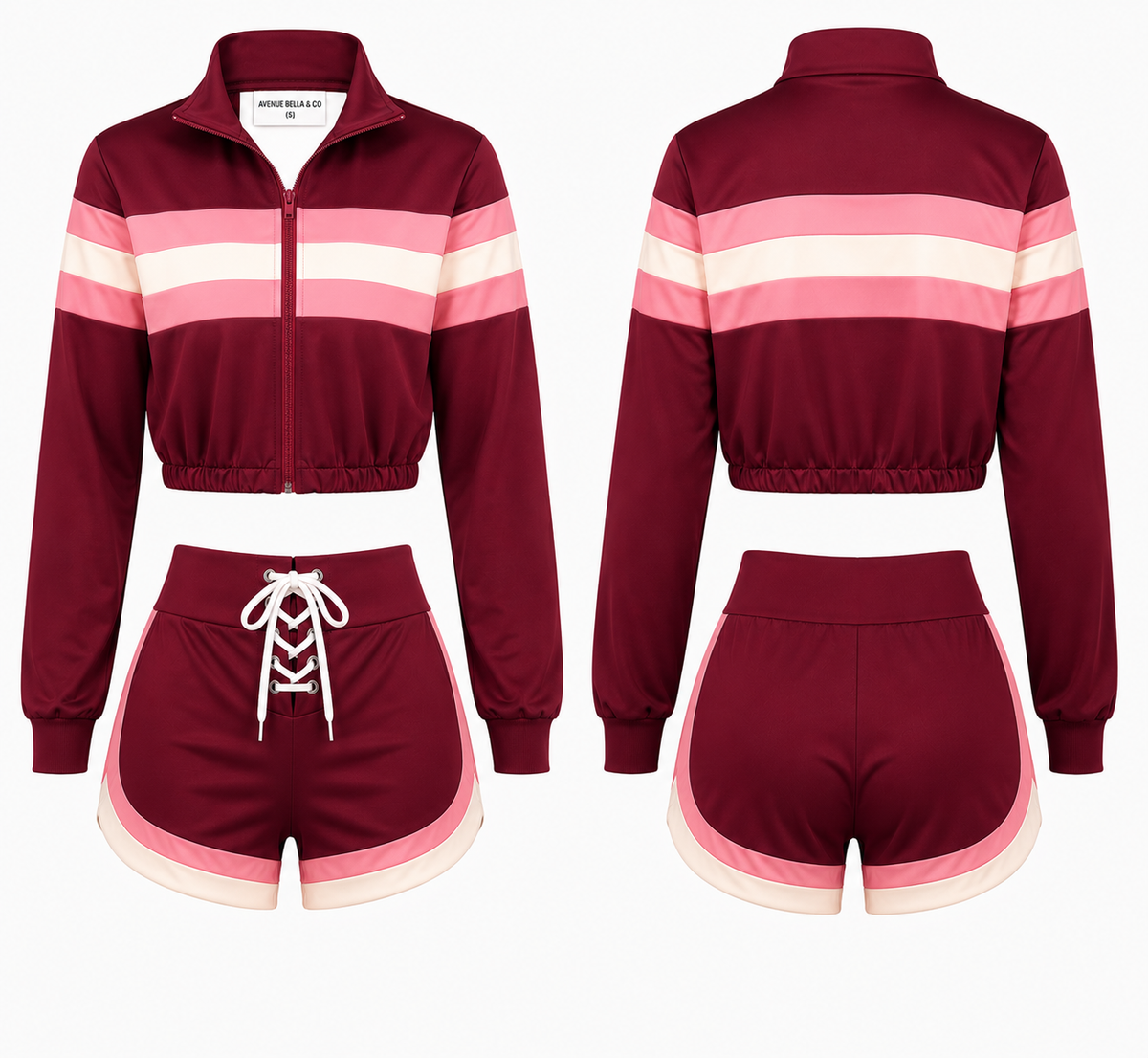 Burgundy Luxe Set