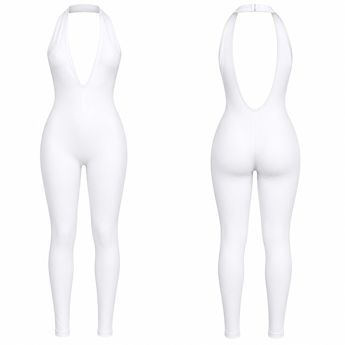 Snow White Back - Out Jumpsuit