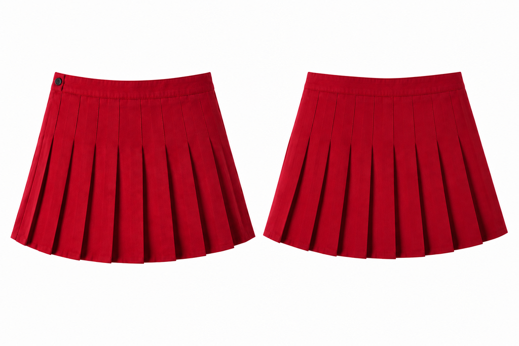 Crimson Spirit Cheer Skirt