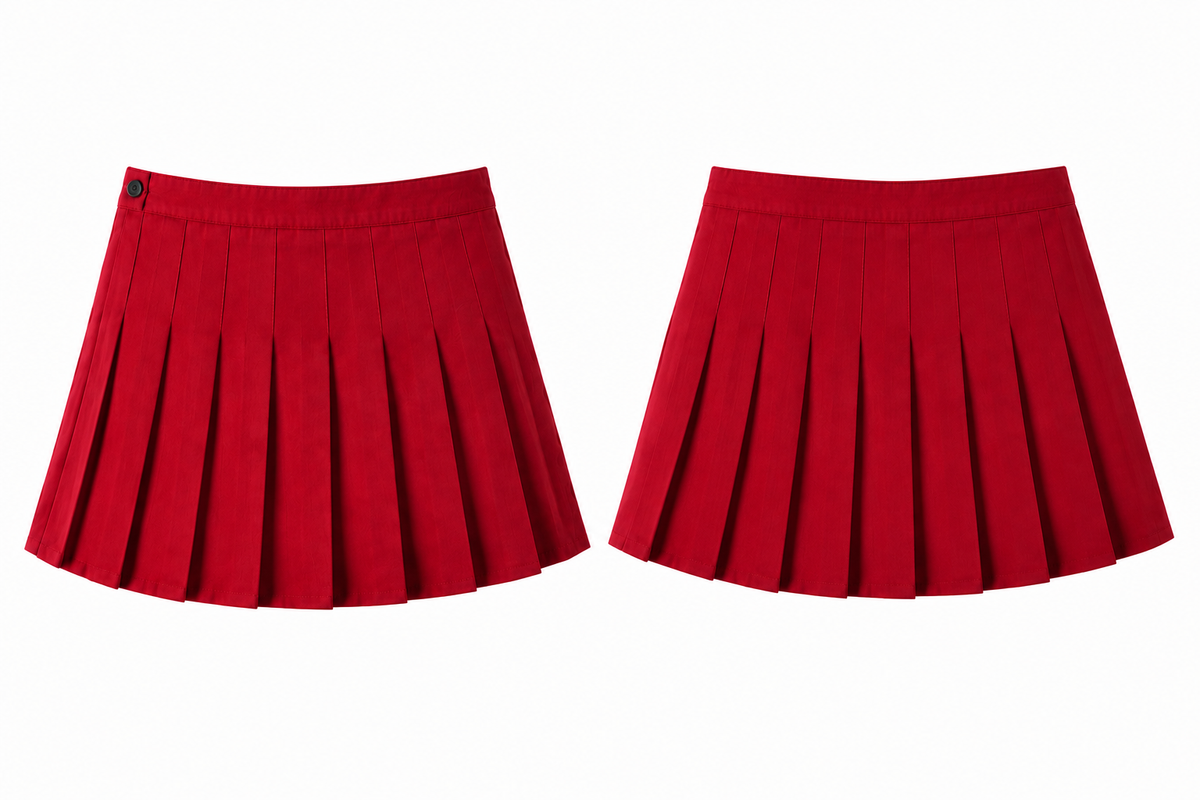 Crimson Spirit Cheer Skirt