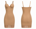 Caramel Sculpt Slip Dress