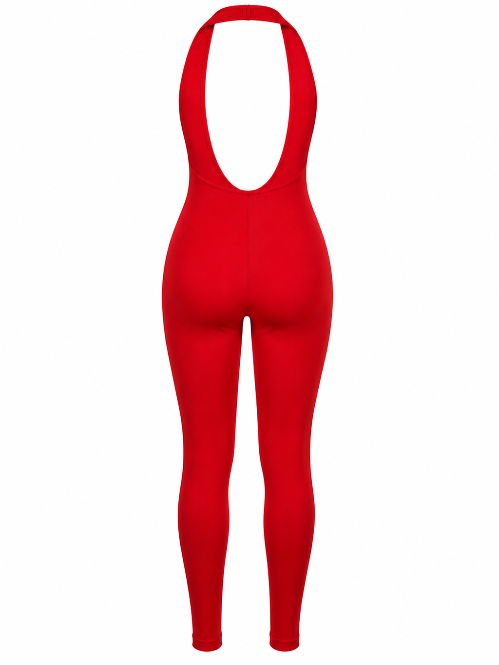 Red Hot Back-Out Jumpsuit