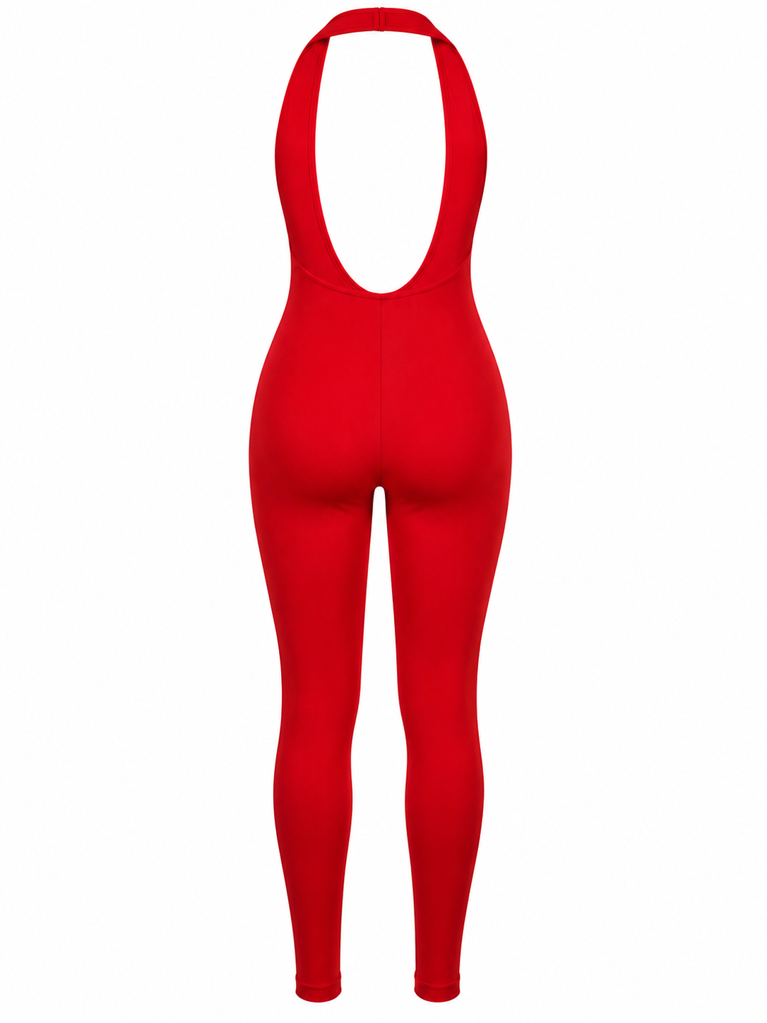 Red Hot Back-Out Jumpsuit