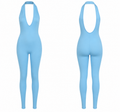 Sky Blue Back-Out Jumpsuit