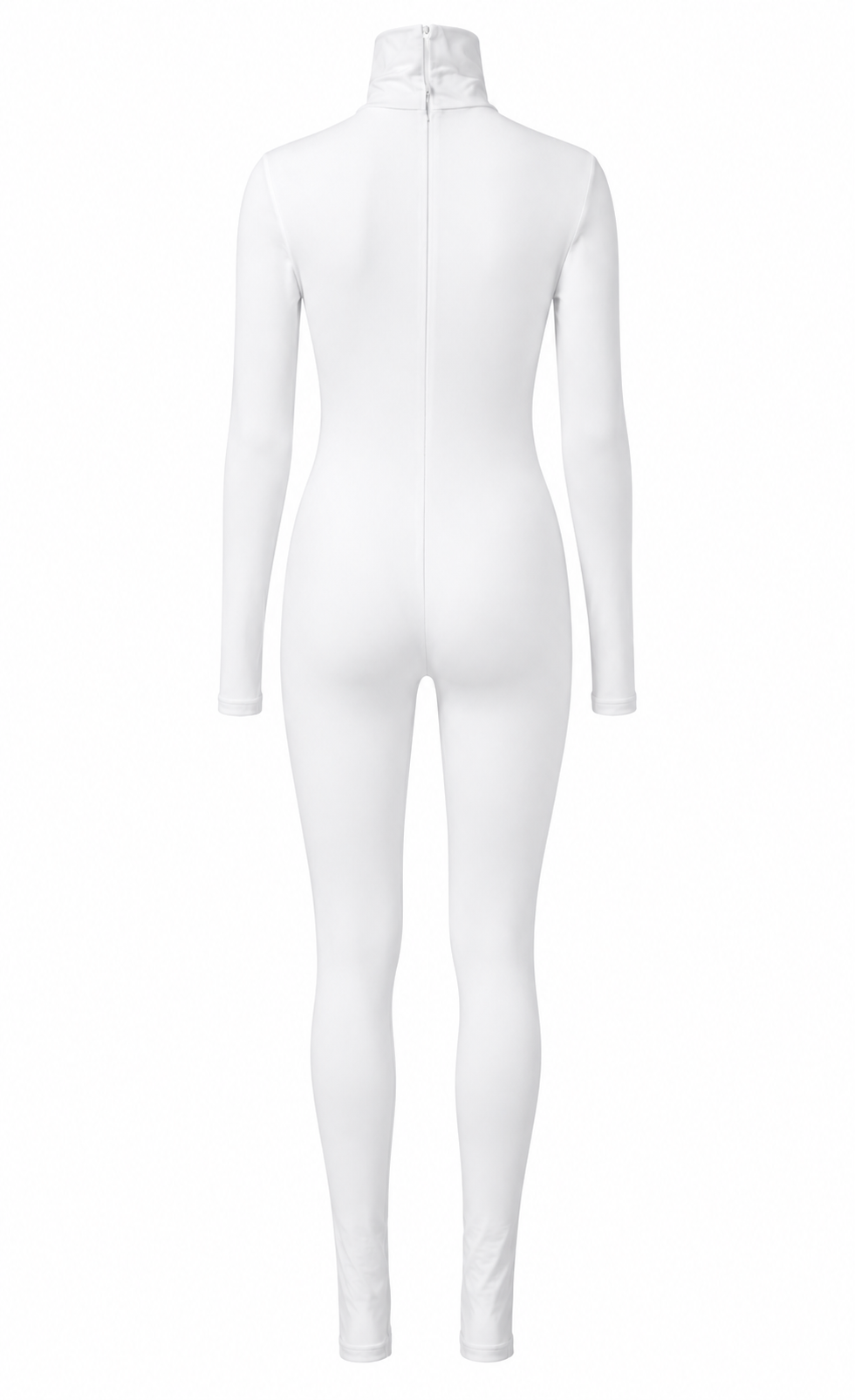 White Turtleneck Luxe Bodysuit