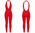 Red Hot Back-Out Jumpsuit