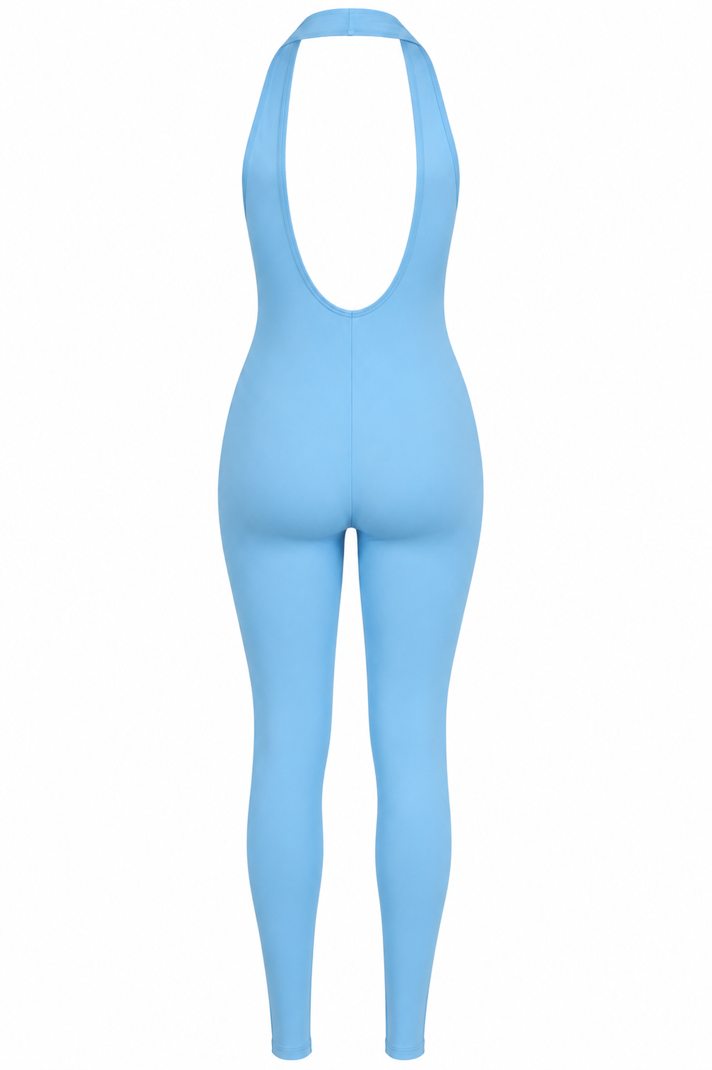 Sky Blue Back-Out Jumpsuit