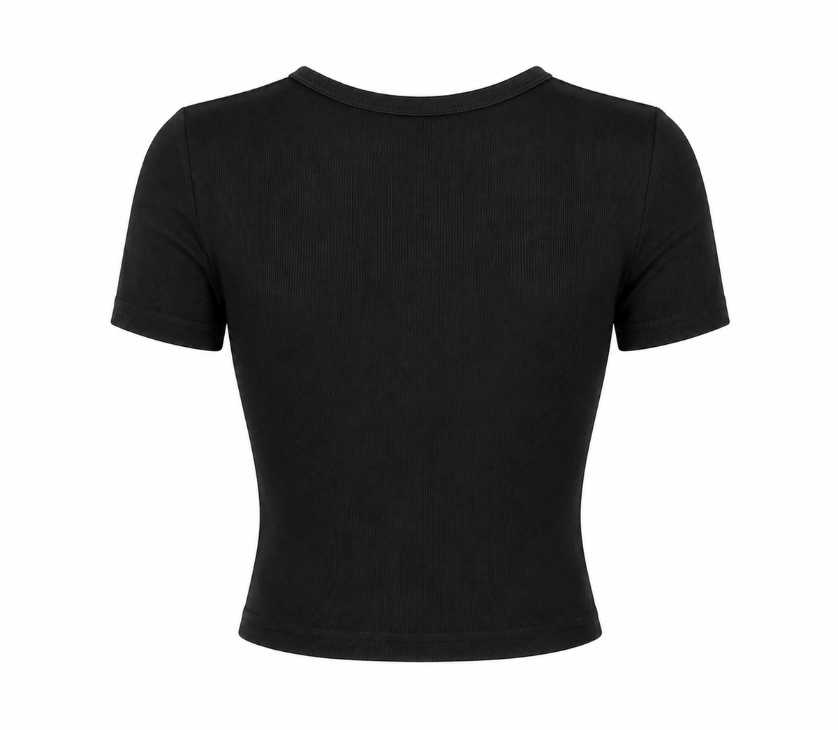Midnight  Unbothered Crop Tee