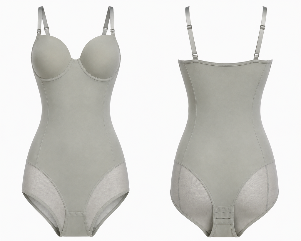 Cool Gray Sculpt Bodysuit