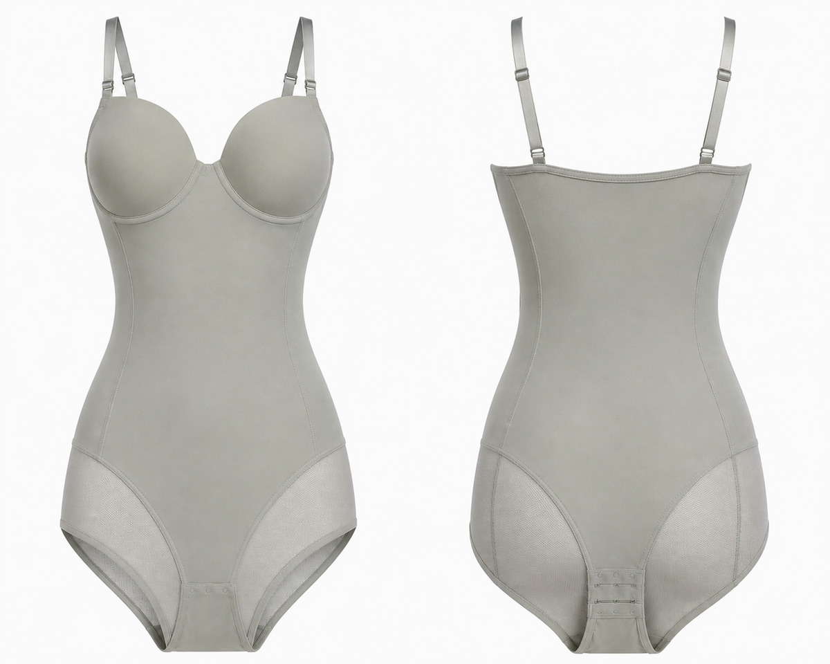 Cool Gray Sculpt Bodysuit