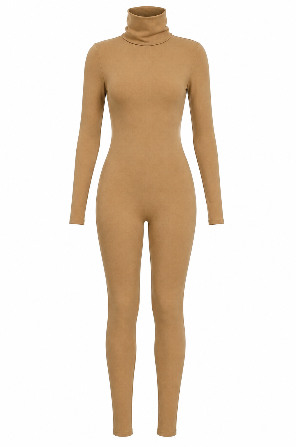ChestnutTurtleneck Luxe Bodysuit