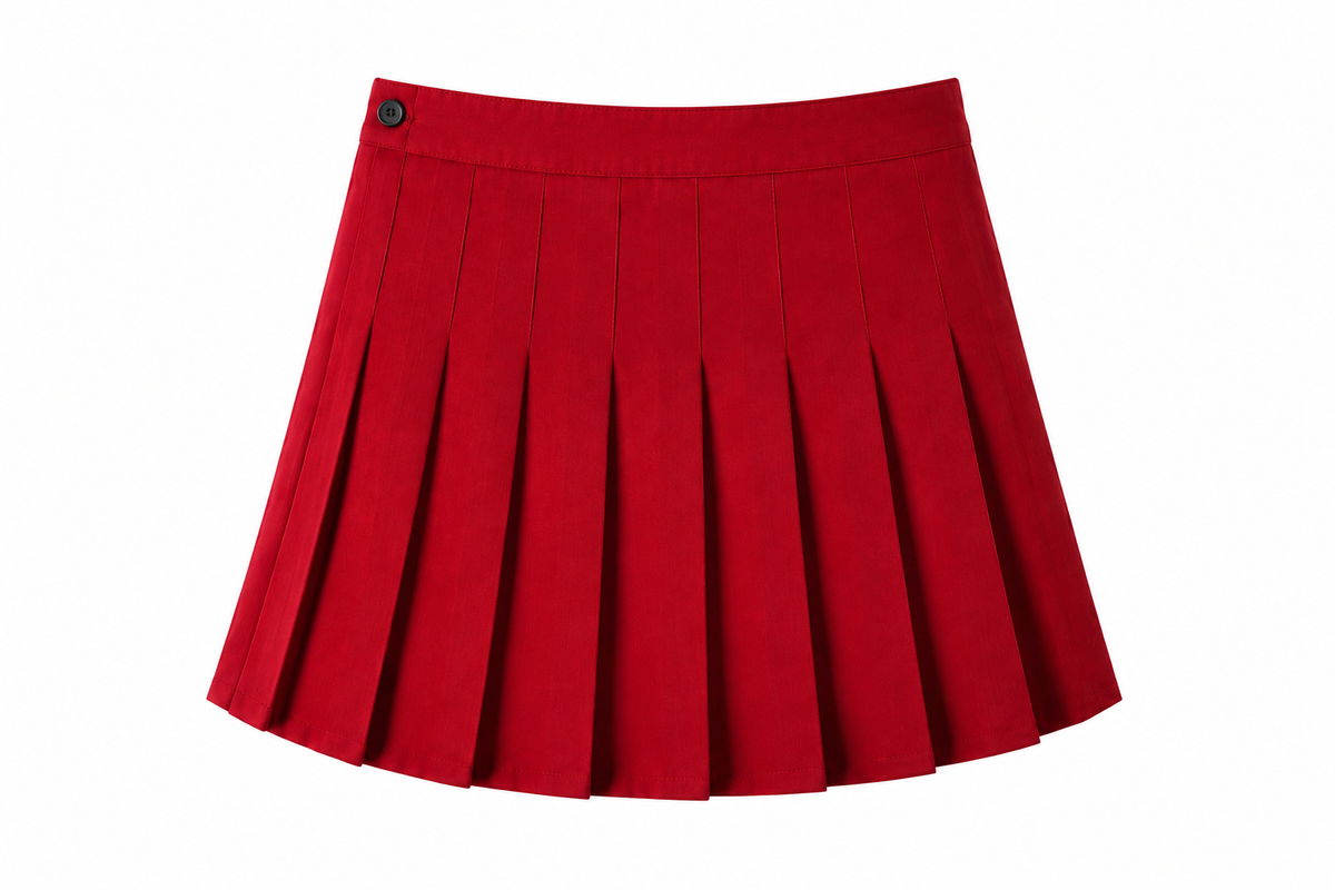 Crimson Spirit Cheer Skirt