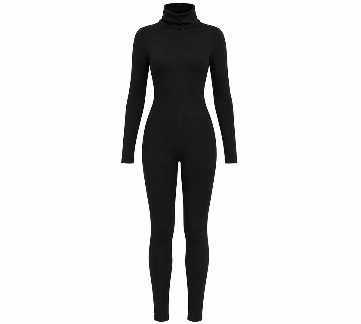 Midnight Turtleneck Luxe Bodysuit
