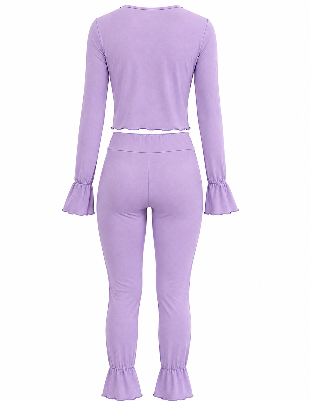 Lavender Luxe Ruffle Lounge Set