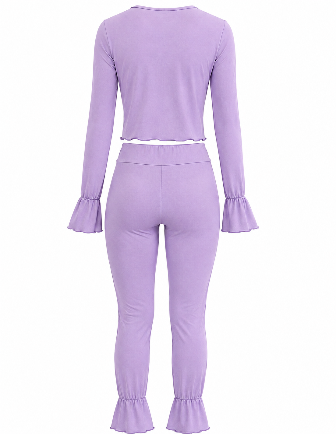Lavender Luxe Ruffle Lounge Set