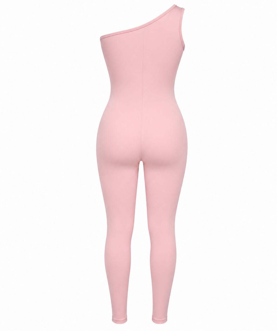 Blush Bliss One-Shoulder Jumpsuit